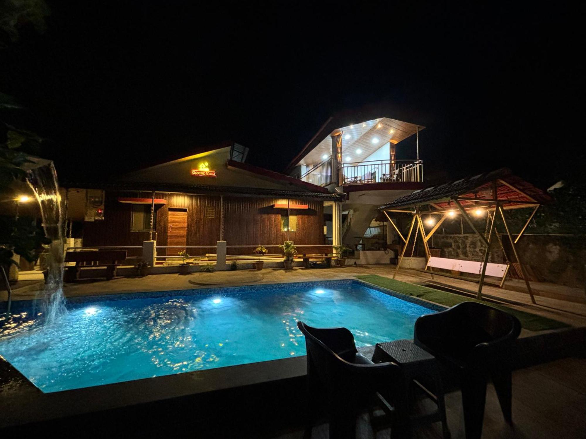 Govind Villa - 3Bhk Penthouse Suite With Pool Splash Lonavla Exterior foto